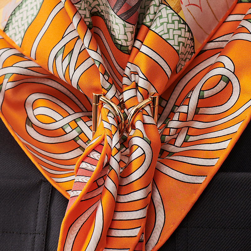 Hermes mors hot sale scarf ring